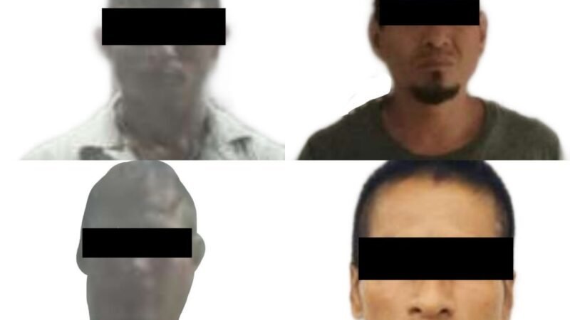 DETIENEN A 4 CON DROGA