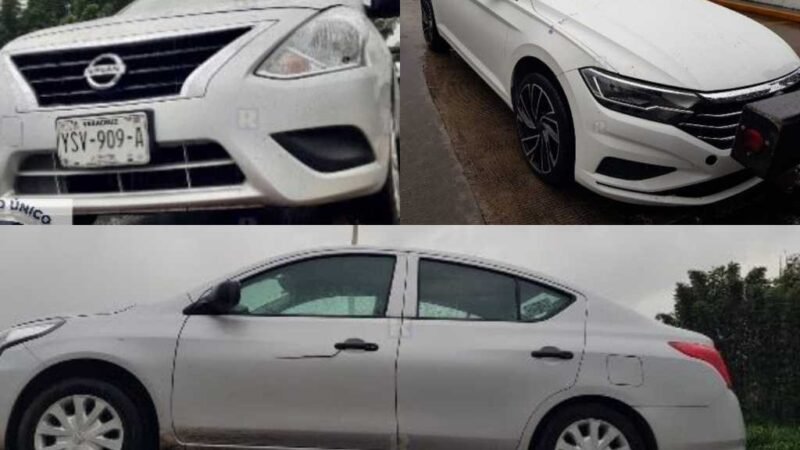 RECUPERAN SSP Y GUARDIA NACIONAL VEHÍCULOS ROBADOS EN CÓRDOBA Y FORTÍN