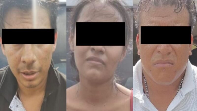 INTERVIENEN A TRES POR NARCO MENUDEO EN TEZONAPA