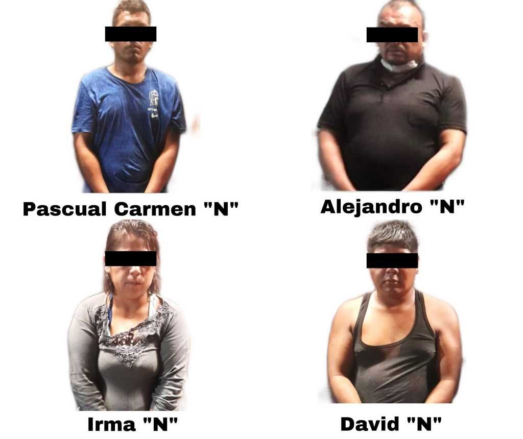 CAPTURAN A 4 CON ARMAS