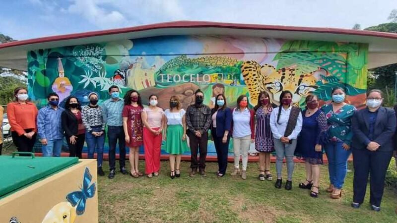 INAUGURA SEV MURAL GUARDIANES DEL MONTE, EN EL CAM DE TEOCELO