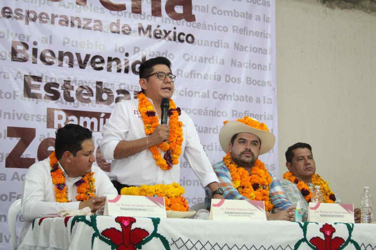 EN VERACRUZ HAY PUEBLO Y VAMOS A RESPALDAR AL PRESIDENTE; RAMÍREZ ZEPETA