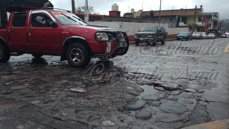 CALLES DE COSCOMATEPEC, EN EL ABANDONO