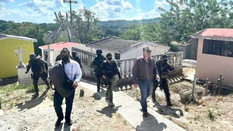 ENCABEZA SECRETARIO DE SEGURIDAD PÚBLICA OPERATIVO DE DÍA DE MUERTOS