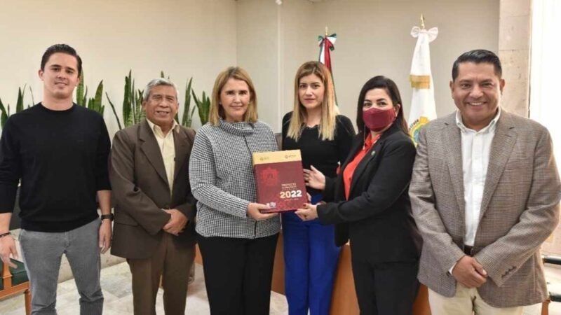 RECIBE CONGRESO DEL ESTADO EL PROYECTO DE PRESUPUESTO DE EGRESOS 2022