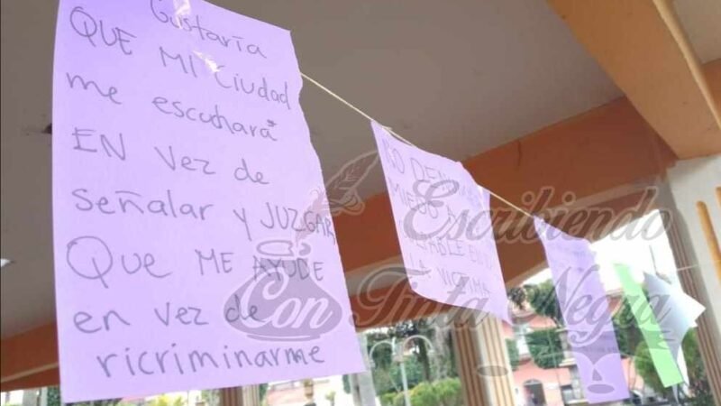 MUJERES NO SE SIENTEN SEGURAS EN HUATUSCO