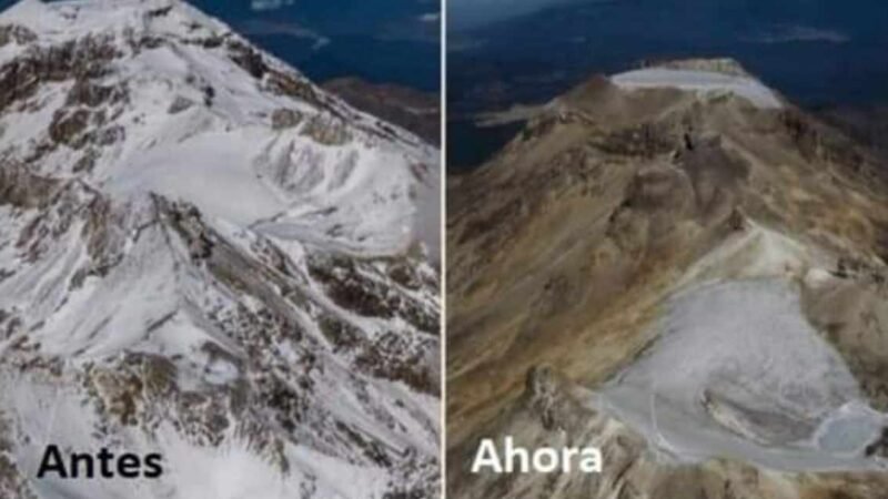 SE EXTINGUEN GLACIARES EN TODO MÉXICO
