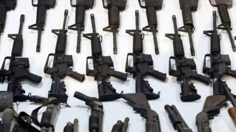 90 POR CIENTO DE CRÍMENES SE COMETEN CON ARMAS DE ESTADOS UNIDOS