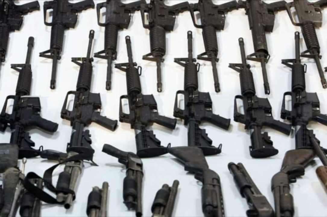 90 POR CIENTO DE CRÍMENES SE COMETEN CON ARMAS DE ESTADOS UNIDOS