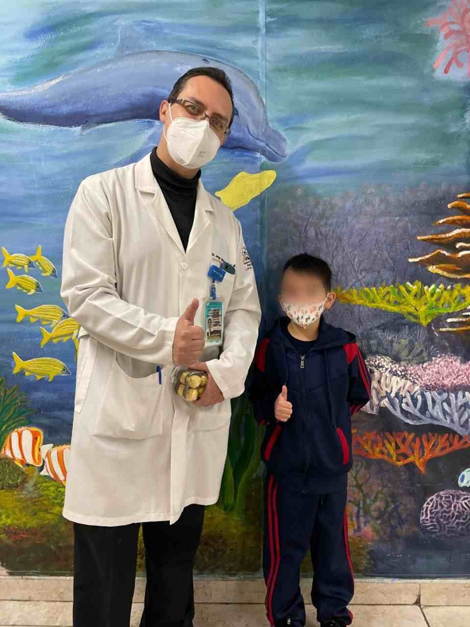 RETIRAN CON ÉXITO TUMOR CEREBRAL A NIÑO