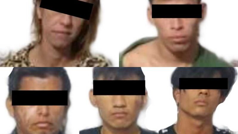 DETIENEN A 5 NARCO MENUDISTAS