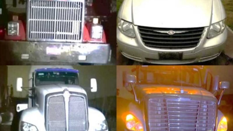 ASEGURA SSP 11 TRACTO CAMIONES Y AUTOS EN CUITLÁHUAC