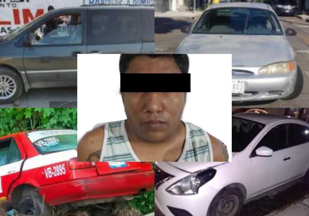 SSP DETIENE A NARCOMENUDISTA Y RECUPERA 5 VEHICULOS