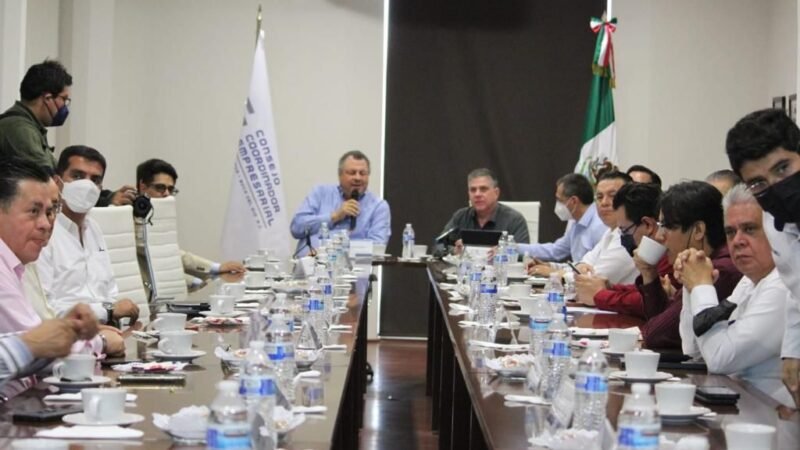 SE REUNE SECRETARIO DE SEGURIDAD PÚBLICA CON CONSEJO COORDINADOR EMPRESARIAL