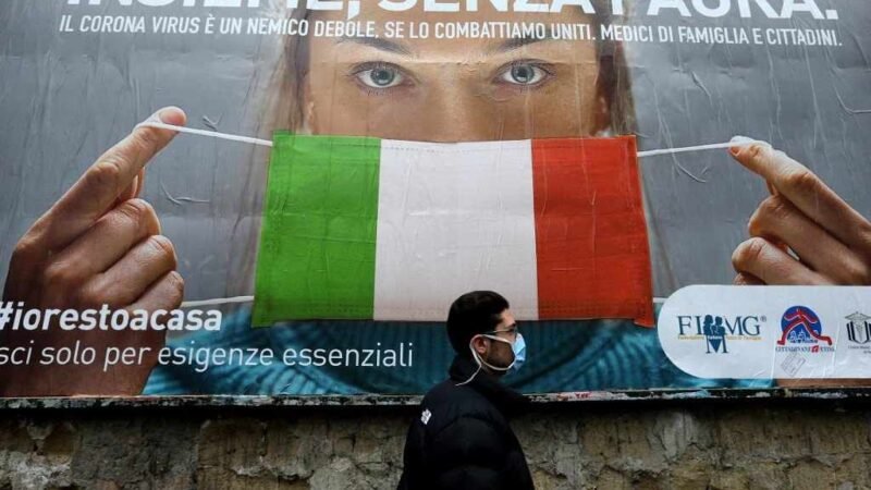 CASI 3 MILLONES DE ITALIANOS ASEGURAN QUE EL COVID-19 NO EXISTE