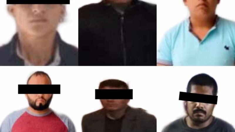 DETIENEN A SIETE POR PRESUNTOS DELITOS CONTRA LA SALUD