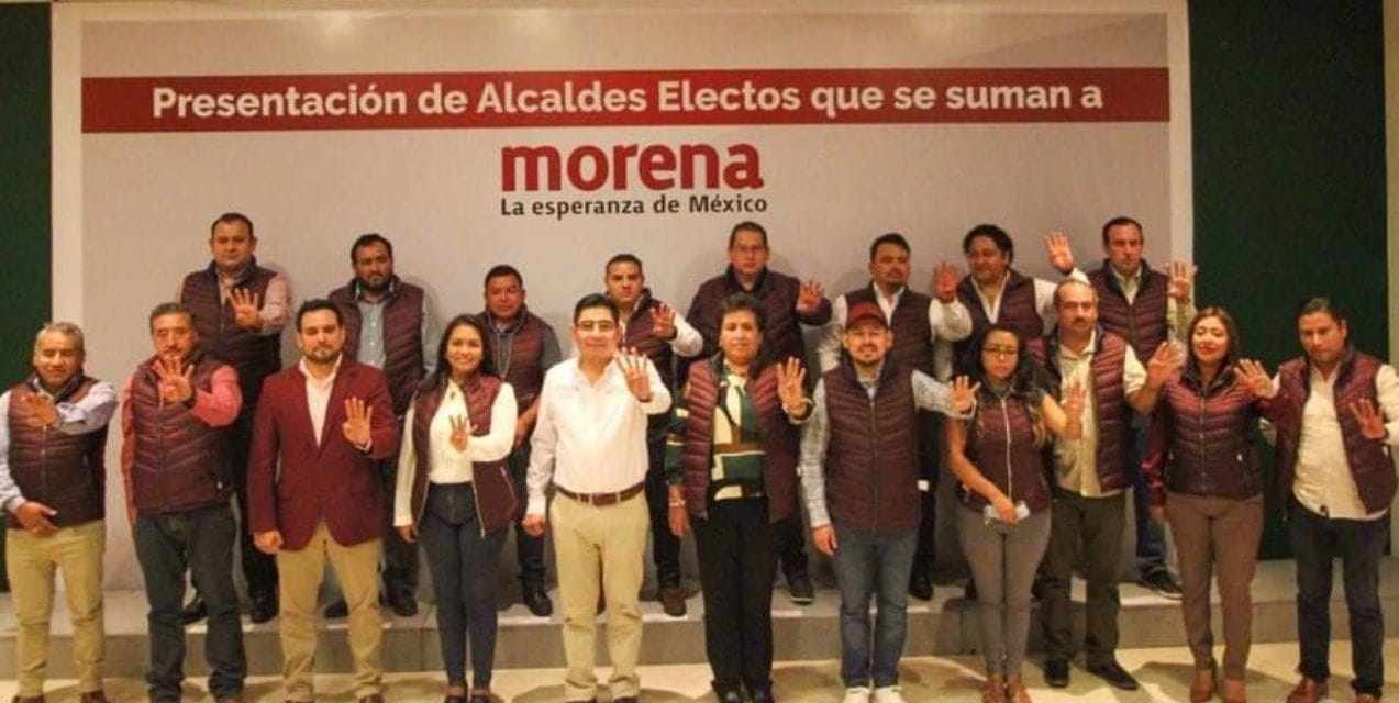 SE VAN ALCALDESAS DE TOTUTLA Y TENAMPA AL MORENA