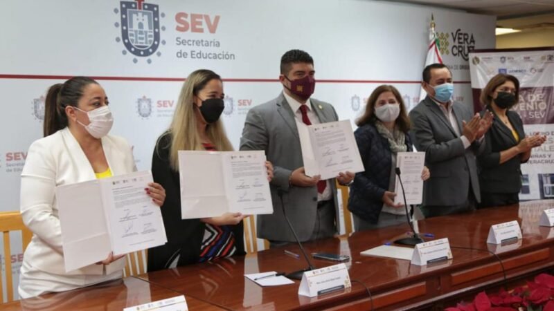 VERACRUZ, FIRMA CONVENIO DE COLABORACIÓN CON UNESCO Y EL INSTITUTO NATURA