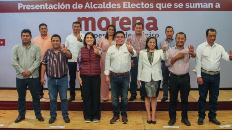 50 ALCALDES SE VAN A MORENA