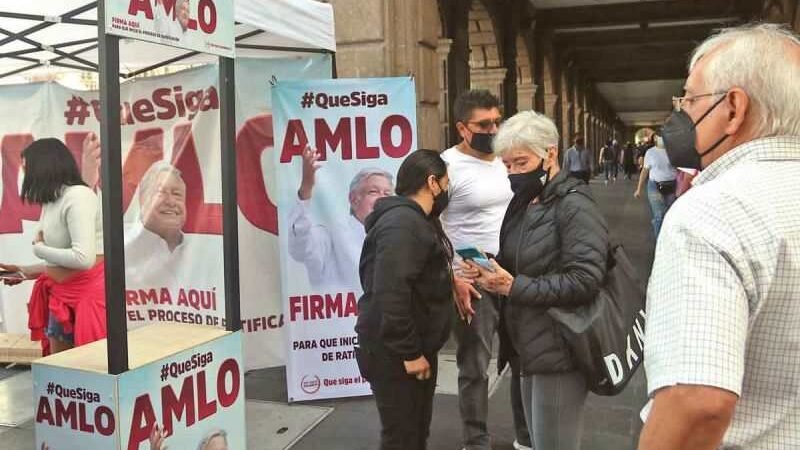 GOBERNADORES DE MORENA RECHAZAN RESOLUCIÓN DEL INE POR REVOCACIÓN DE MANDATO