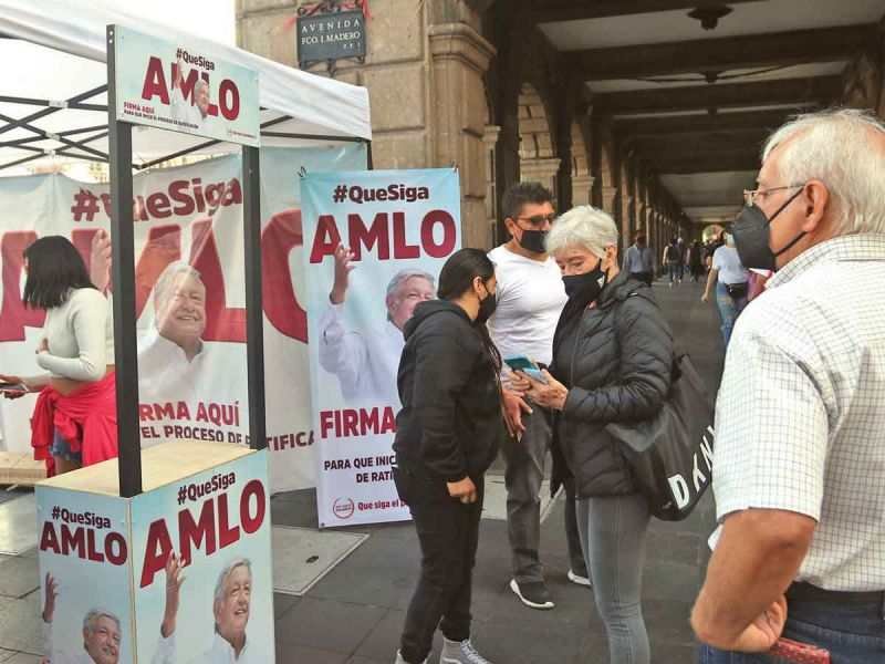 GOBERNADORES DE MORENA RECHAZAN RESOLUCIÓN DEL INE POR REVOCACIÓN DE MANDATO