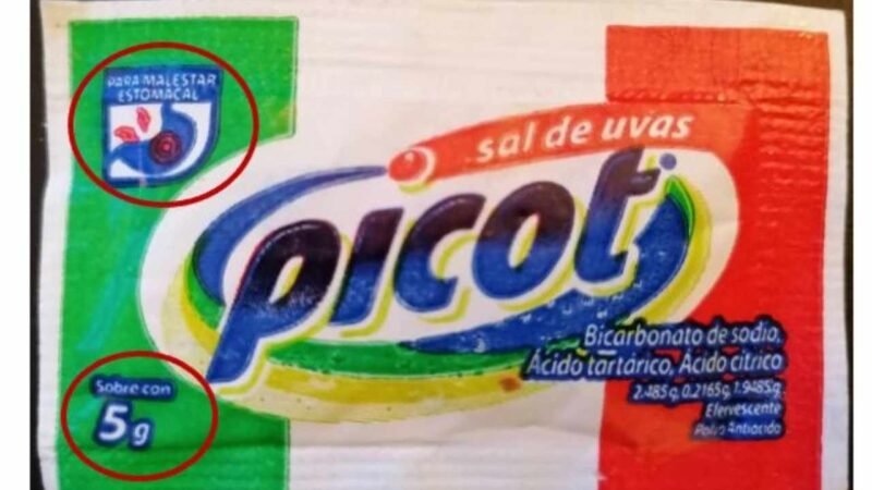 EMITE COFEPRIS ALERTA SANITARIA POR SAL DE UVAS FALSO