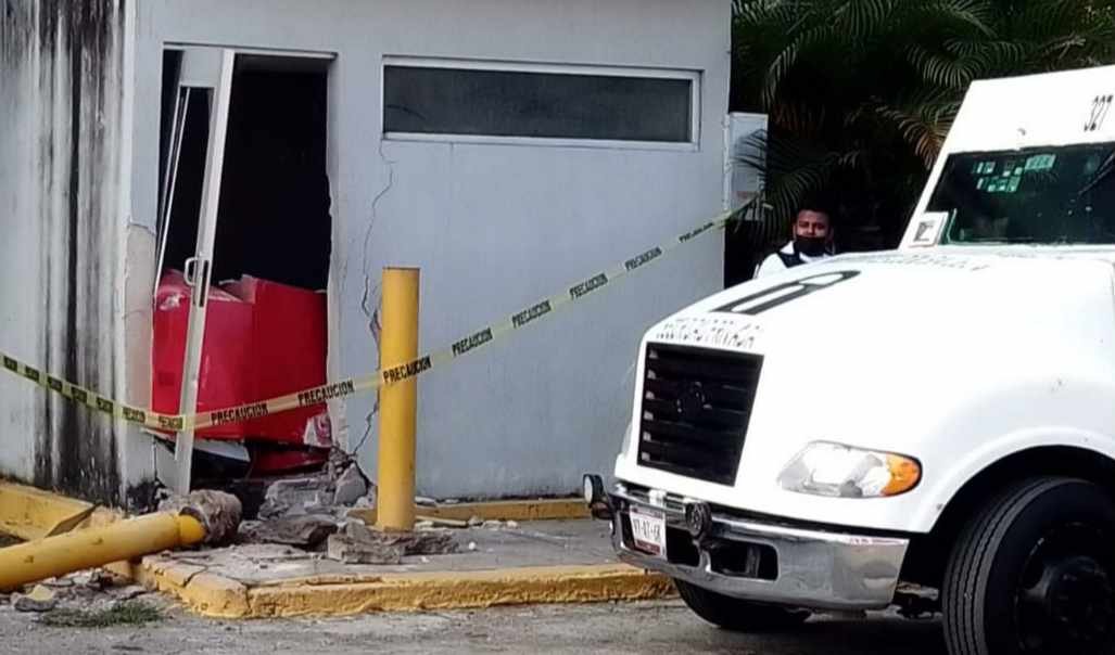 INTENTAN ROBARSE CAJERO AUTOMÁTICO…Y FRACASAN