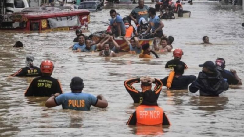 SUMAN 75 MUERTOS POR TIFON EN FILIPINAS