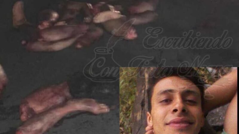 IDENTIFICAN A DESCUARTIZADO; ERA DE PEÑUELA