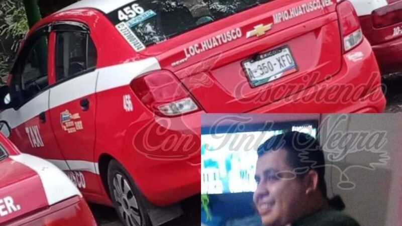 DESAPARECE TAXISTA DE HUATUSCO