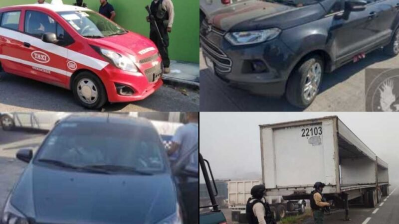 RECUPERA SSP 13 VEHÍCULOS EN 11 MUNICIPIOS