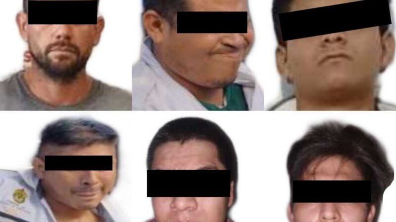 DETIENEN A 7 CON DROGA, ARMAS Y VEHÍCULOS ROBADOS