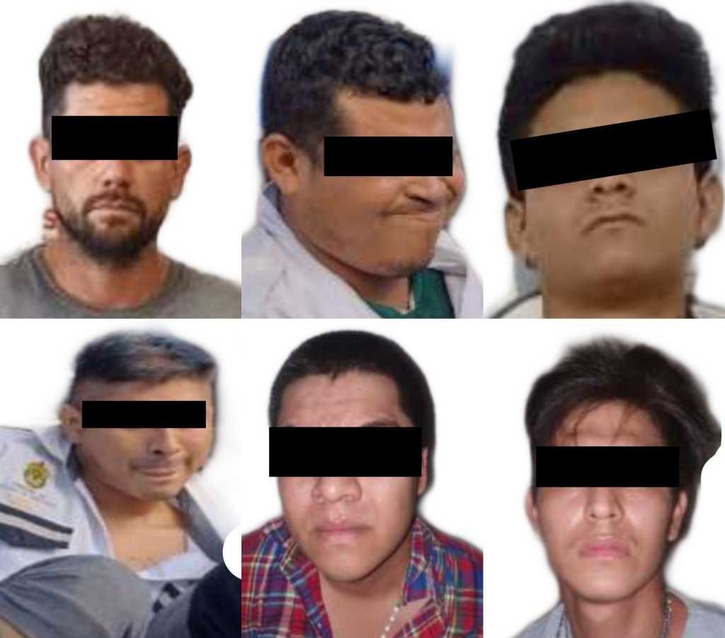 DETIENEN A 7 CON DROGA, ARMAS Y VEHÍCULOS ROBADOS