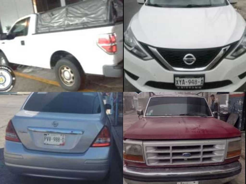 ASEGURA SSP CINCO UNIDADES VEHICULARES