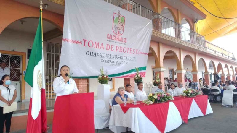 GOBIERNO EFICAZ Y EFICIENTE OFRECE GUADALUPE ROSAS