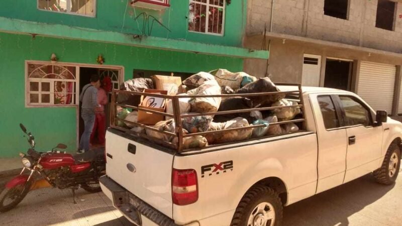 ATIENDE ALCALDE DE COSCOMATEPEC PROBLEMA DE BASURA