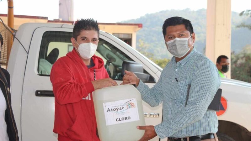 INICIA ATOYAC JORNADAS DE SANITIZACIÓN
