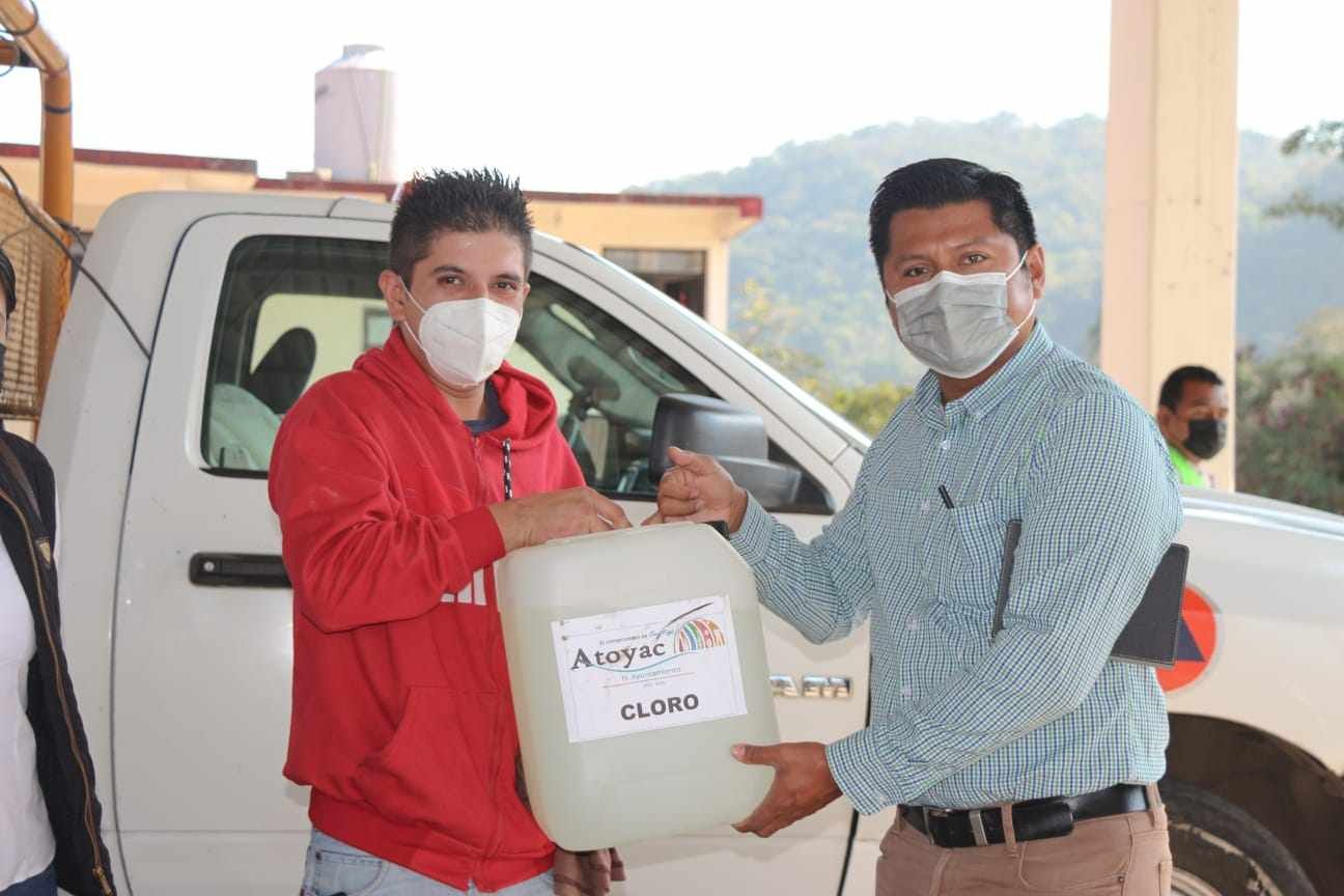 INICIA ATOYAC JORNADAS DE SANITIZACIÓN