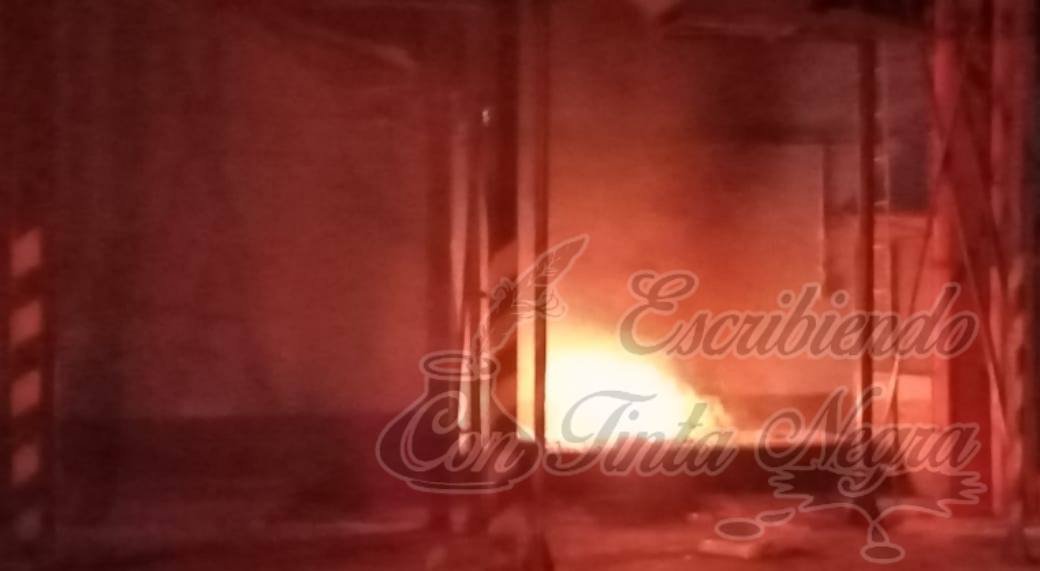 LE PRENDEN FUEGO A BENEFICIO DE AMSA