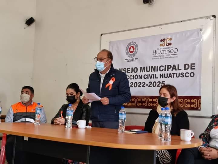 INSTALAN CONSEJO DE PROTECCIÓN CIVIL EN HUATUSCO
