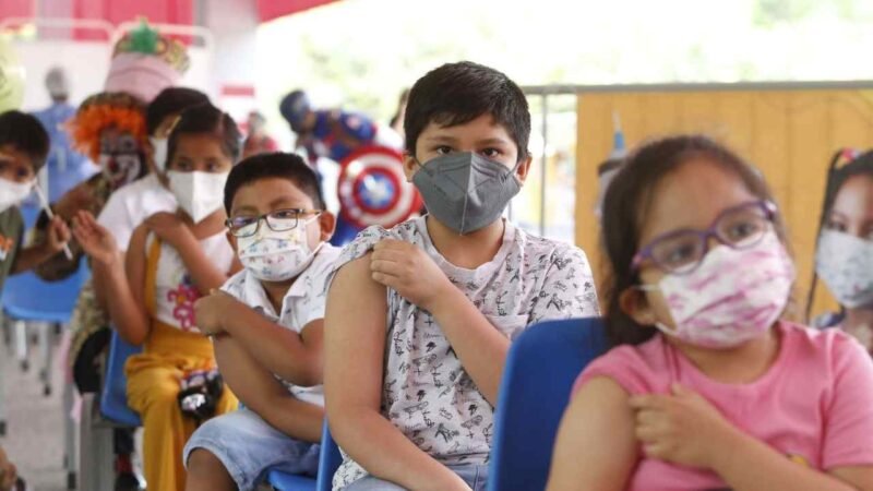 PERÚ VACUNA CONTRA COVID-19 A MÁS DE 210 MIL NIÑOS DE 5 A 11 AÑOS
