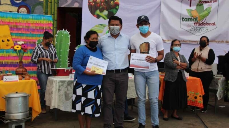 EXITOSO PRIMER CONCURSO DEL TAMAL TRADICIONAL EN ATOYAC