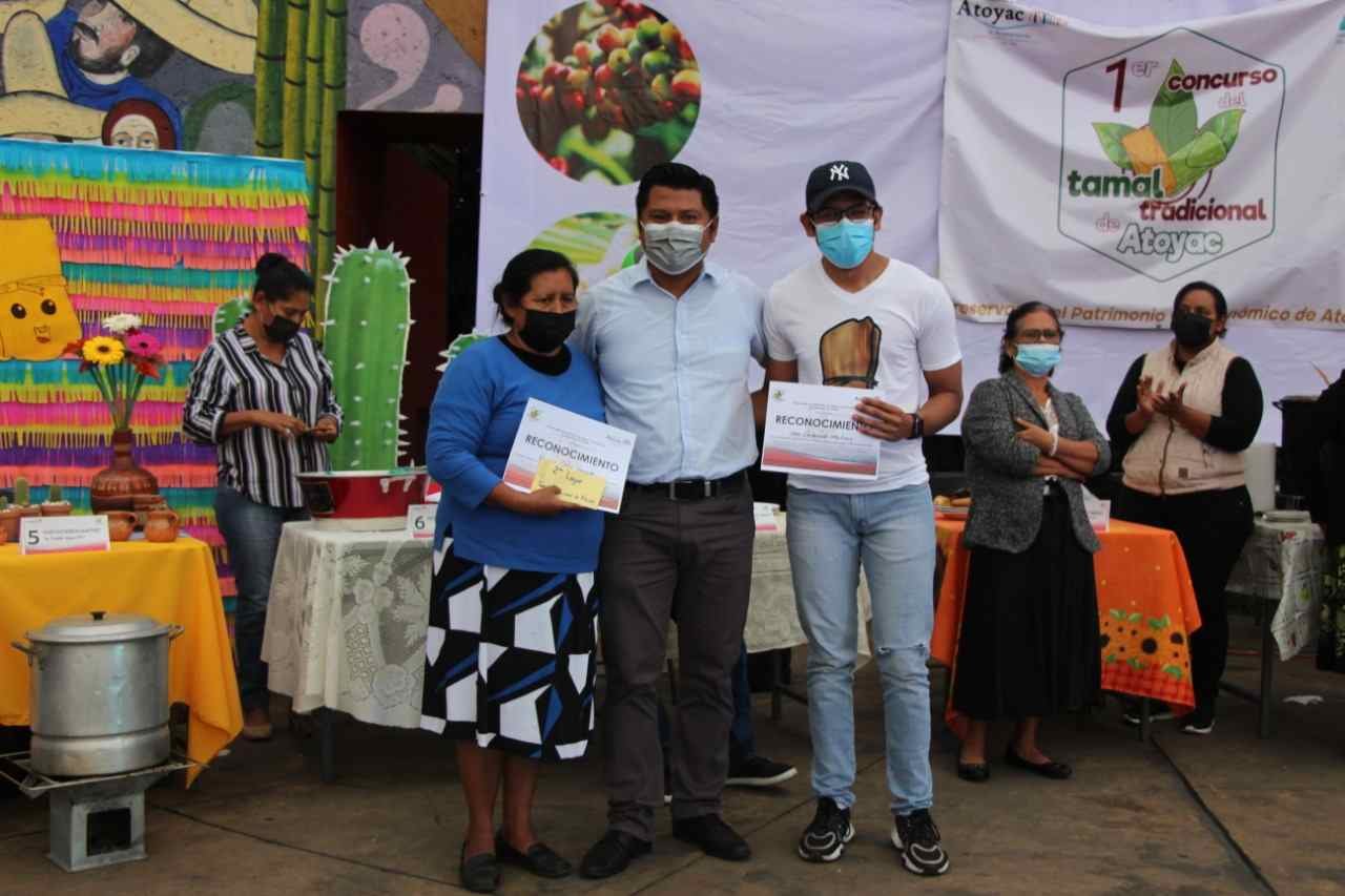 EXITOSO PRIMER CONCURSO DEL TAMAL TRADICIONAL EN ATOYAC