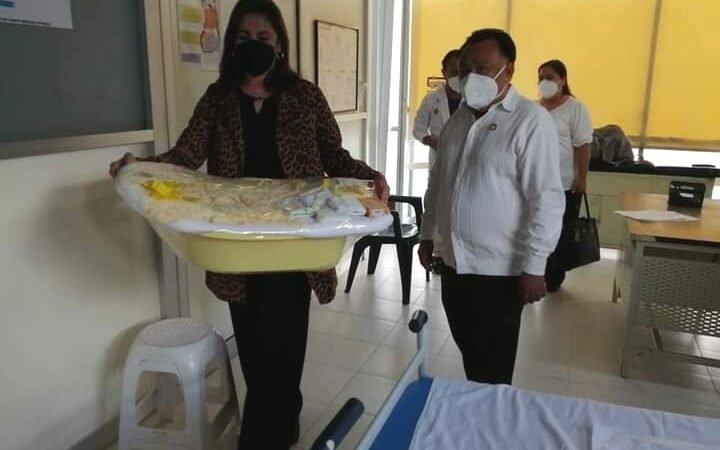 VISITA ALCALDE A PRIMER CORDOBÉS NACIDO EN 2022