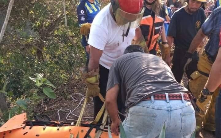 SE MATA AL CAER A BARRANCO