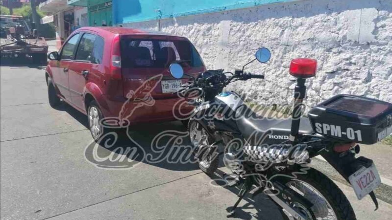 SE ROBAN AUTO EN HUATUSCO; LO RECUPERA LA POLICÍA