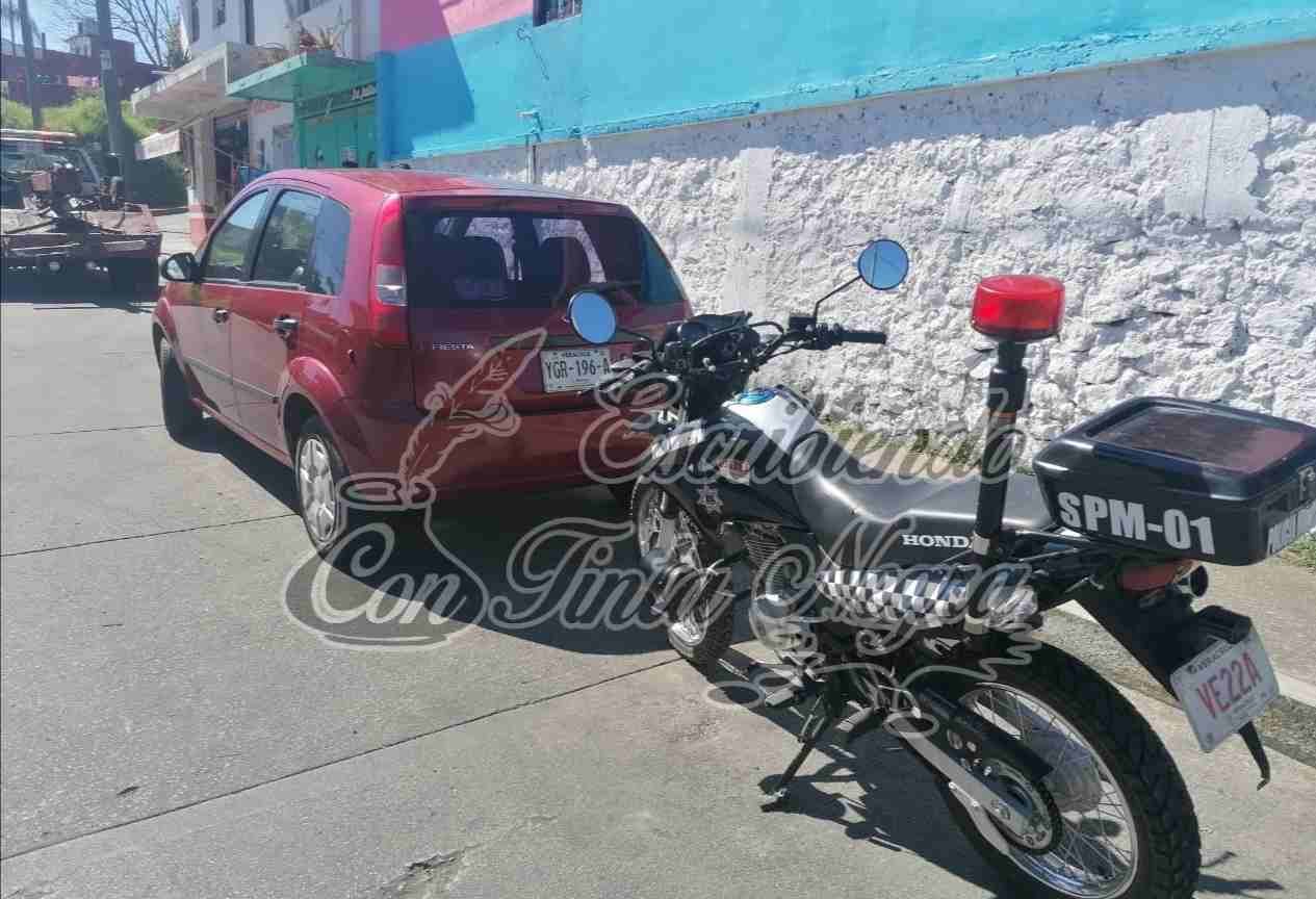 SE ROBAN AUTO EN HUATUSCO; LO RECUPERA LA POLICÍA