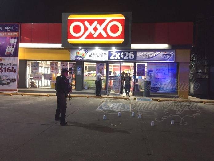 ASALTANTES TERMINAN BALEADOS