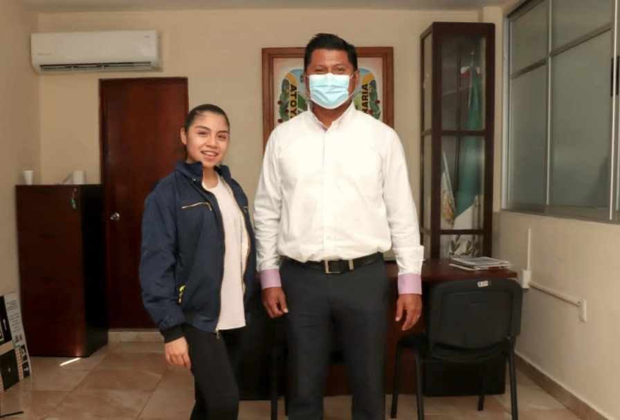 RESPALDA AYUNTAMIENTO DE ATOYAC A JOVEN BAILARINA RECONOCIDA A NIVEL INTERNACIONAL