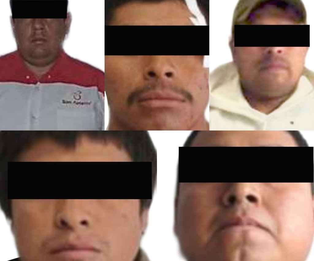 DETIENEN A 5 POR PORTACIÓN DE ARMAS Y DROGA